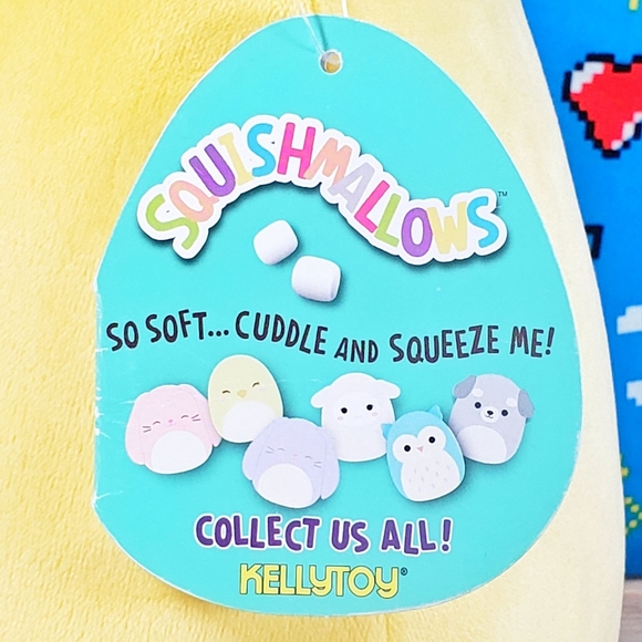 Squishmallow Chuck the Easter Chick 8" 2018 UltraSoft Stuffed Ultra Rare Plush - Picture 10 of 12